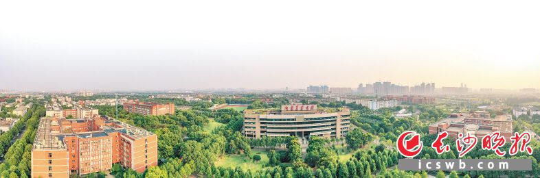 　　共建共治共享，东湖街道与湖南农业大学等高校和科研院所等单位实现“美美与共”。 陈飞 摄
