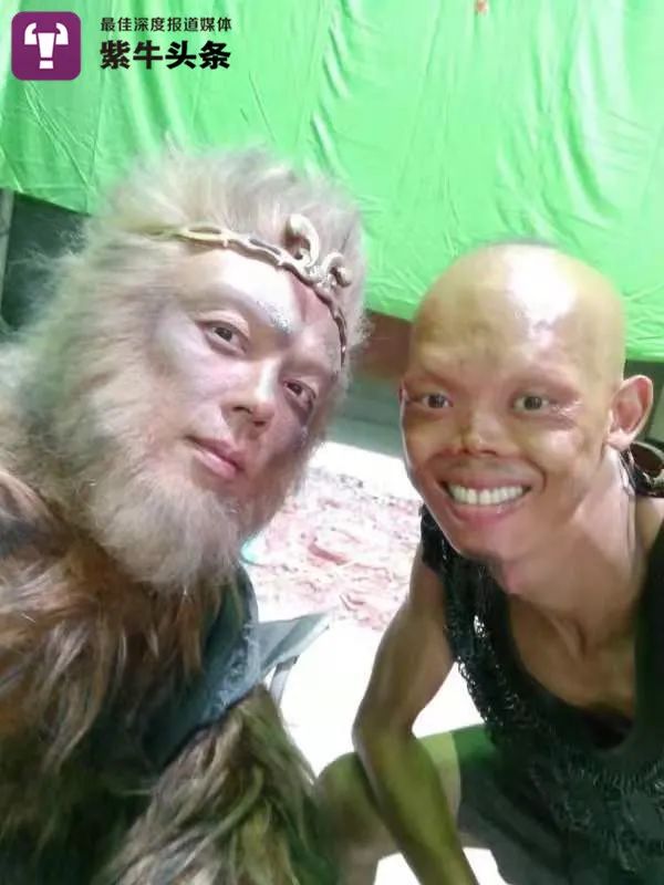 李平安拍摄《大神猴》时的剧照