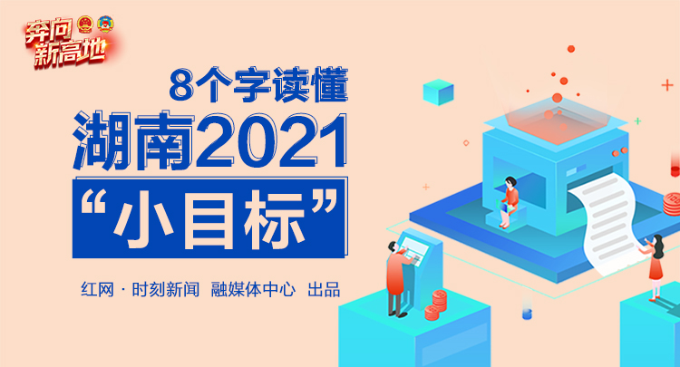 动图丨干货满满！8个字读懂湖南2021“小目标”