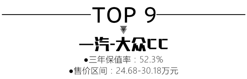 前十挤进来两款美系车