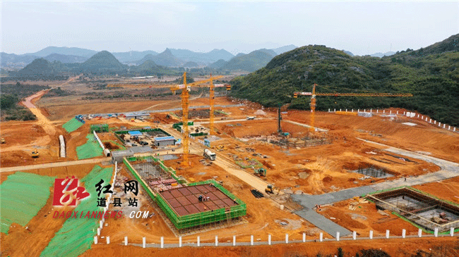 永州南部生活垃圾焚烧发电项目建设现场.gif