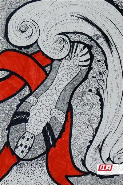 装饰画《红军草鞋》。作者：杨倩(1)_副本.jpg