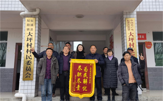 辰阳镇大坪村:为民解忧尽职尽责 做老百姓的贴心人