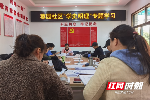 蓉园社区党支部书记、党委、小组长参加学习党史教育有关内容_副本.jpg