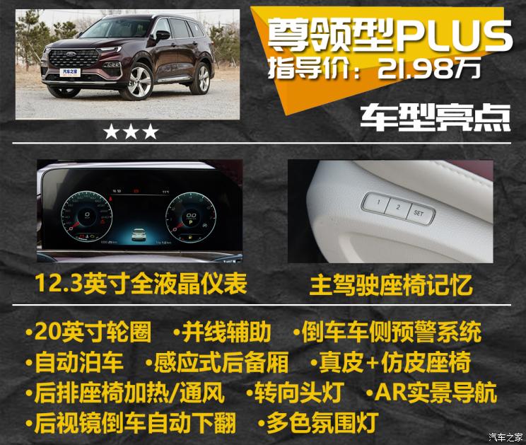 江铃福特 领裕 2021款 EcoBoost 225 尊领型