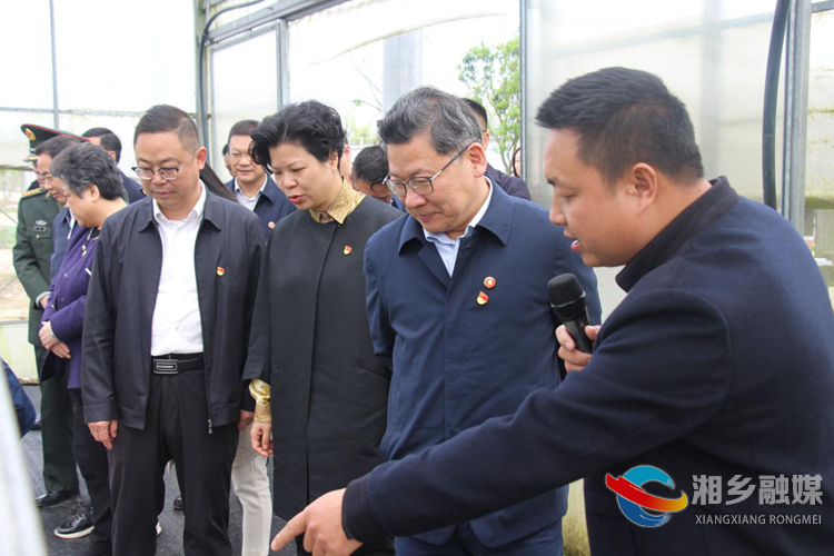 湘潭市委理论学习中心组来湘乡开展党史学习教育第二次专题学习