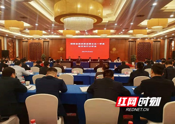 湖南省国资委召开省属监管企业一季度经济运行分析会