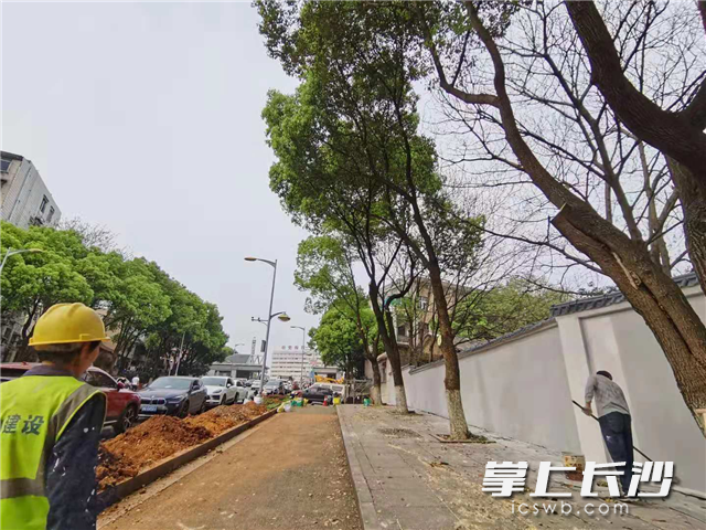 對固城路、德雅路兩廂進行提質(zhì)改造。