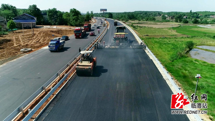 国道207线公路改扩建主体工程五月底全面完成