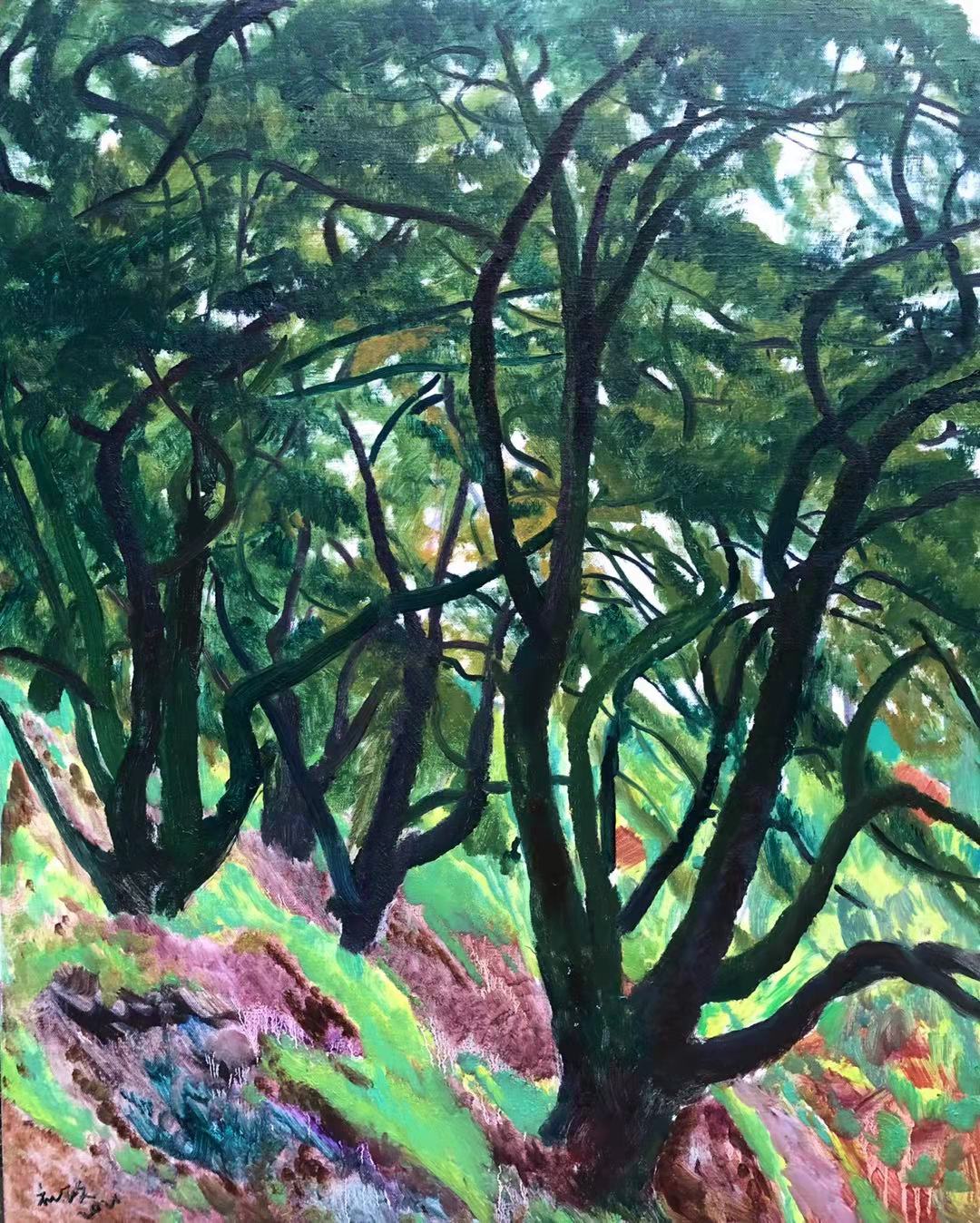 香榧林80X100cm.jpg