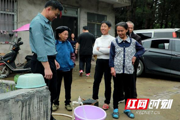 江华码市镇：立行立改巡察交办件 4天时间解决村民用水困难