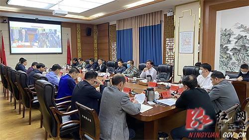 宁远县召开防汛抗灾会商会500.jpg