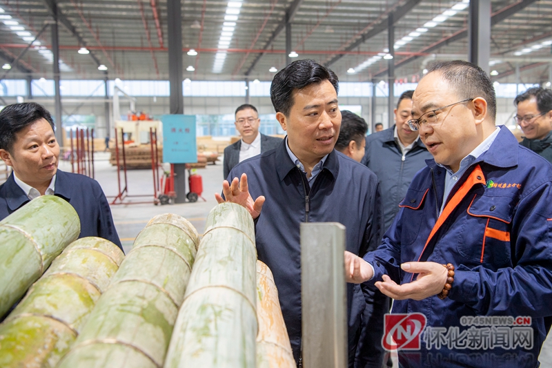 黎春秋在靖州调研