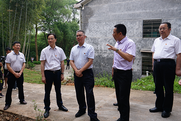 株洲市委书记曹慧泉赴党史学习教育联系点走访调研