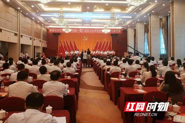 湖南省国资委系统召开“两优一先”表彰大会