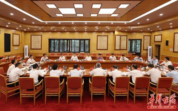 许达哲参加省委办公厅综调一室党支部组织生活会