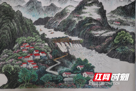 八旬老党员将“大美新邵”搬上长卷，为宣传家乡之美贡献力量48 (2).jpg