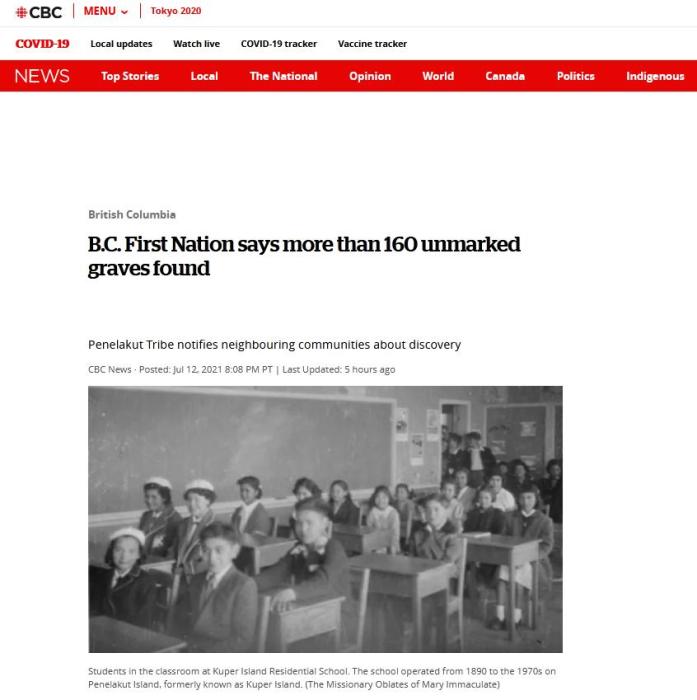 图片来源：加拿大广播公司报道截图