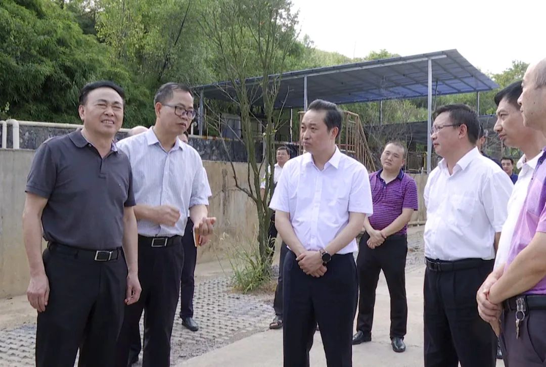 吴巨培到苏仙区调研督导中央生态环境保护督察反馈问题整改工作