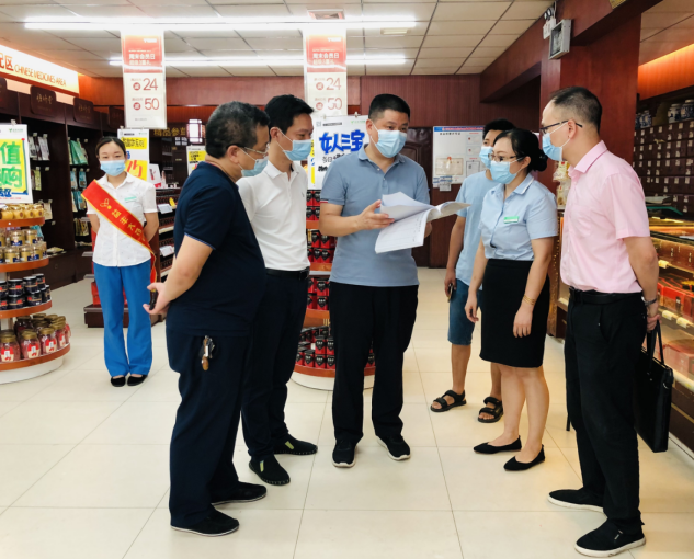 向树华带队督查疫情防控工作