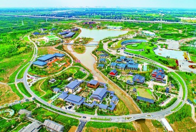 雄安:“一园一景”展现生态之美 雄安:“一园一景”展现生态之美
