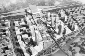 高铁西城枢纽核心区修建性详细规划方案公布 长沙西站拟通4条轨道交通线