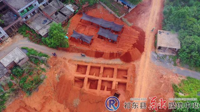祁东灵官镇发现东汉古墓群  距今约1800年
