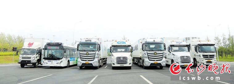 　　图为国家智能网联汽车（长沙）测试区。