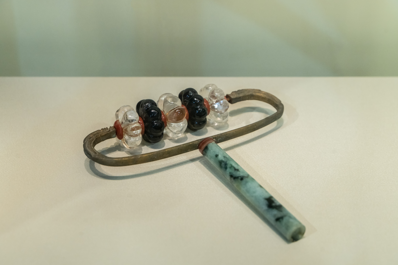 水晶玉柄五株太平车 清 故宫博物院藏(摄影:张羽腾)