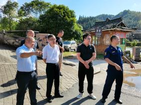 夏华到坪坦乡开展安全生产督查