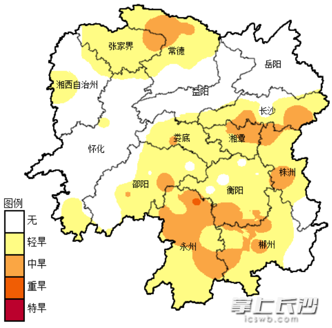 9月26日气象干旱监测图