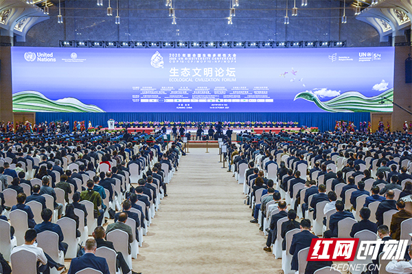 COP15生态文明论坛开幕 湖南8县市区获命名表彰