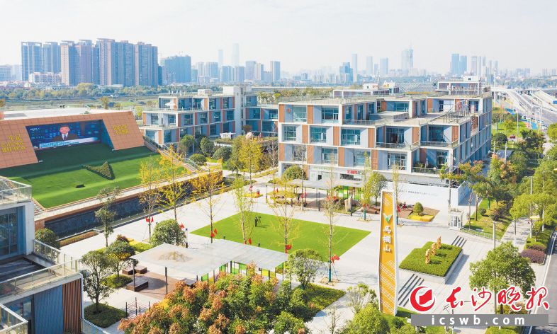 　　马栏山视频文创产业园。长沙晚报全媒体记者 邹麟 摄