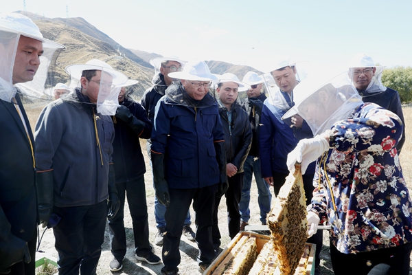 政务 >领导活动10月28日,市委副书记,代市长次仁平措先后来到贡嘎县