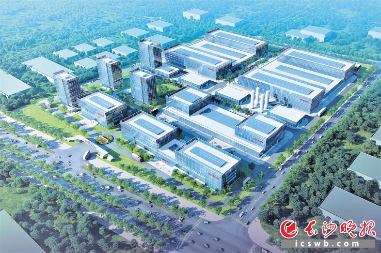 　　邦盛集团磷酸铁锂项目效果图
