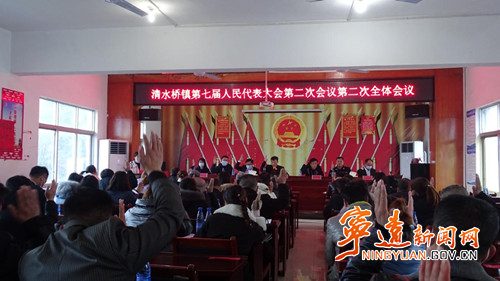 宁远：清水桥镇召开第七届人民代表大会第二次会议_副本500.jpg