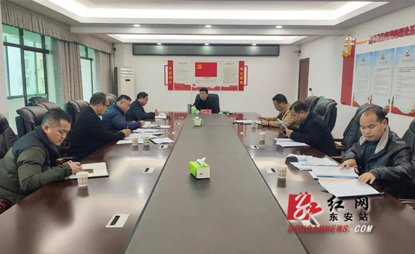 东安：蒋华召开2022年重点项目建设专题会