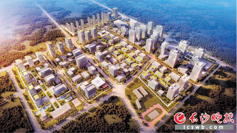 　　隆平生物种业产业园效果图