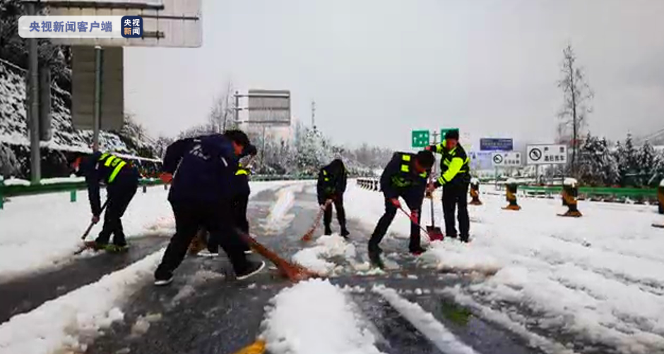 受降雪天气影响 湖南高速108个收费站采取限行措施