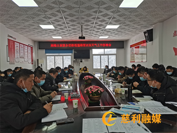 高峰土家族乡防御低温雨雪冰冻天气工作部署会.jpg