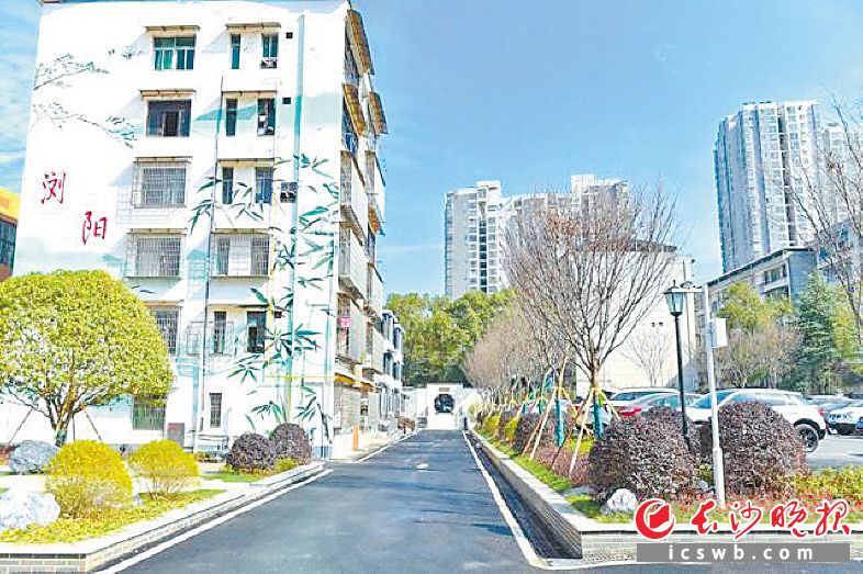 改造后的百川里片区焕然一新。浏发集团供图