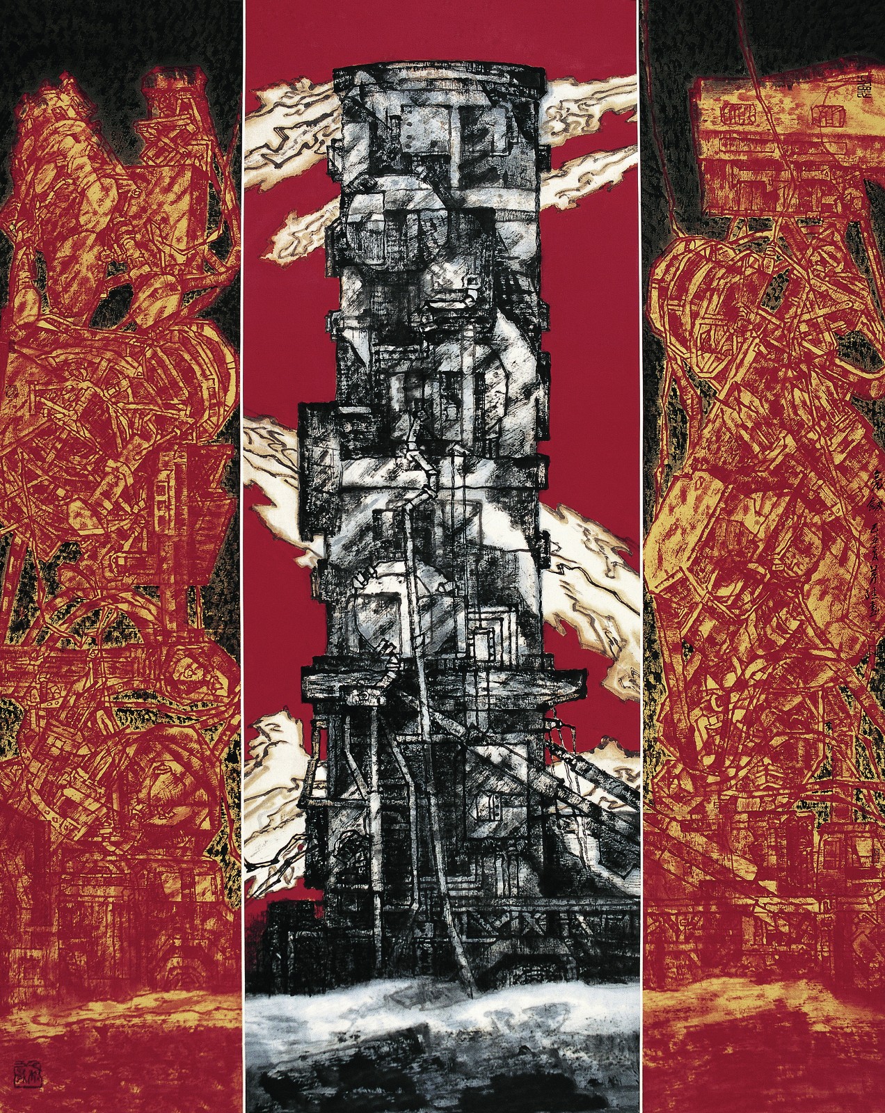 长空亮剑 240cmx184cm  2009年.jpg