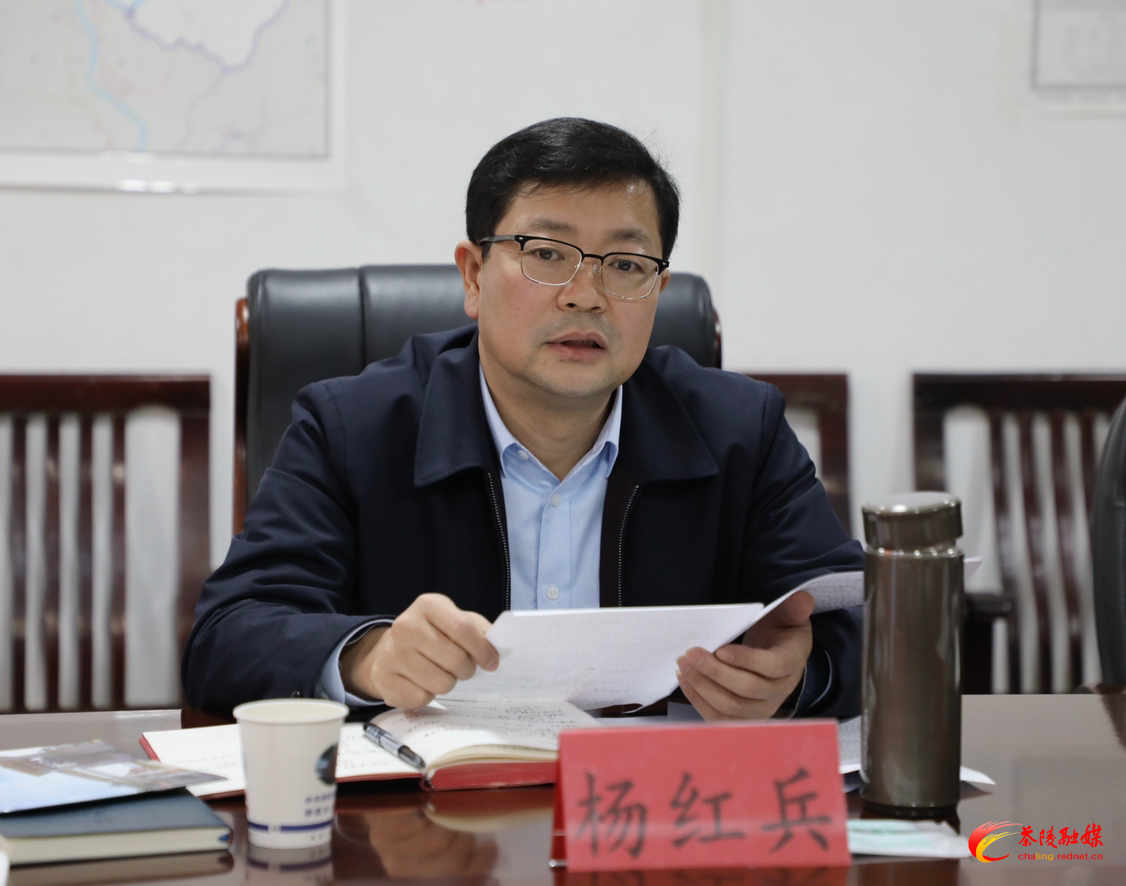 杨红兵带队到舲舫乡调研三农工作