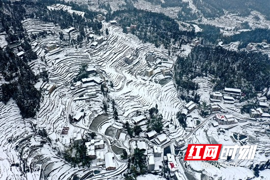 隆回县金石桥镇晓阳溪村:雪后美景不胜收_邵阳头条网