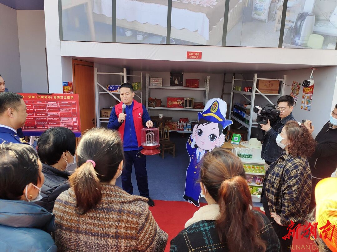 望城区新形式消防宣传进农村，打造乡村振兴安全环境