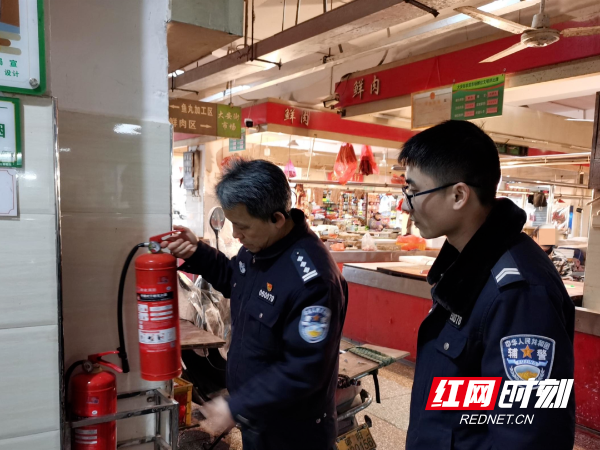 【冬春攻势】大祥公安紧绷安全之弦，铸牢平安之基