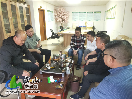 省农业农村厅来蓝抽查2021年度第二代农产品“身份证”试点项目建设.jpg