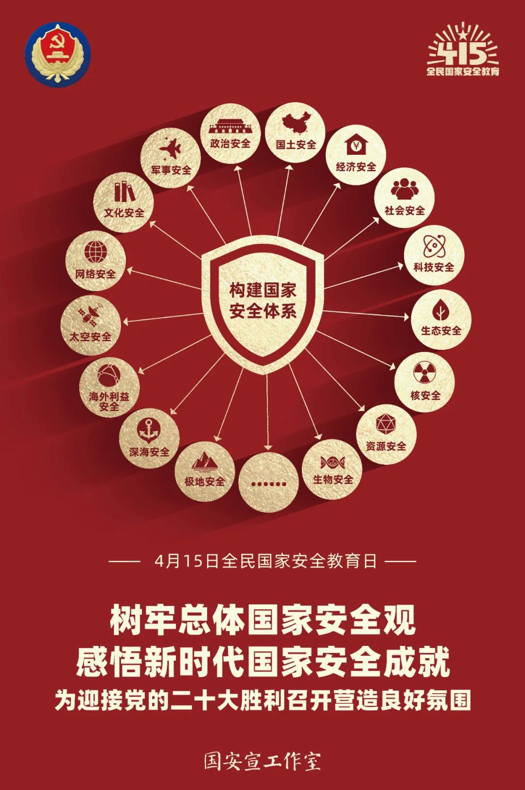 2021年第六个全民国家安全教育日主题海报_延边信息港,延边广播电视台