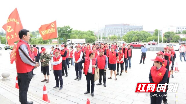 永州经开区党员干部“接地气” 助农插秧暖民心