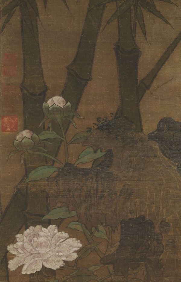 （传）宋 苏汉臣 《画五瑞图》轴 （局部） 台北故宫博物院藏
